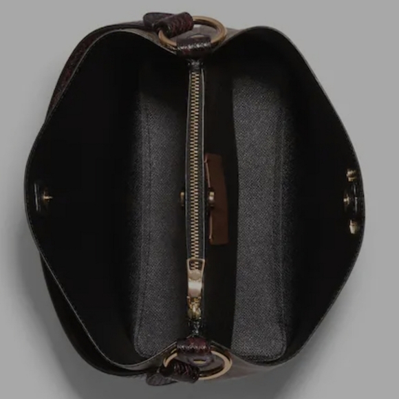 Coach X Jean Michel Basquiat Town Bucket Bag In Signature Canvas - Picture 3 of 9